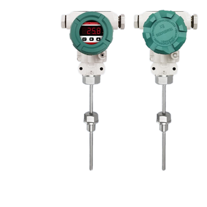 Sensor de tubería de agua al aire libre Hua Jiang RS485 transmisor de temperatura de pantalla Digital a prueba de explosiones CT6 PT100 4-20mA ODM - Product Image 1