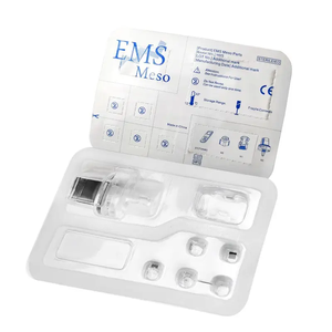 EMS Monocrystalline Silicon Chip Replacement Head <strong>1</strong> Set for Injector Mesotherapy Gun <strong>Needle</strong> Free Moisturizing Mesogun