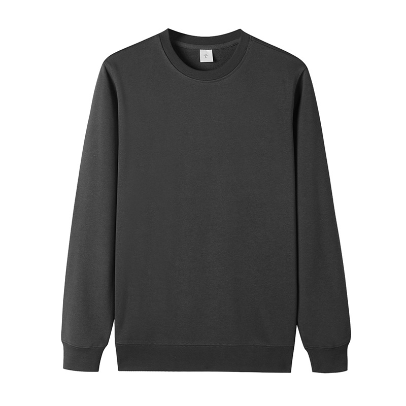 Round neck dark gray