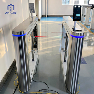 Tự động kiểm soát truy cập QR Scanner RFID hiệu quả cao <span class=keywords><strong>swing</strong></span>/Tốc độ/Flap rào cản cổng turnstile cơ chế cho văn phòng trung tâm mua sắm - Product Image 1