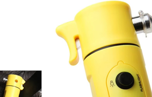 Linterna LED multifunción para coche con alerta de seguridad y martillo de emergencia con Flash y antorchas portátiles - Product Image 5