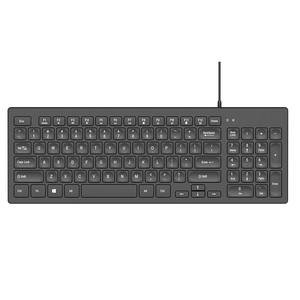 Mini ISO Layout Wired <strong>Computer</strong> <strong>Keyboard</strong> <strong>Mouse</strong> Combo Compatible <strong>With</strong> Win7/8/10 Vista for AIO, Desktop PC - Product Image 2