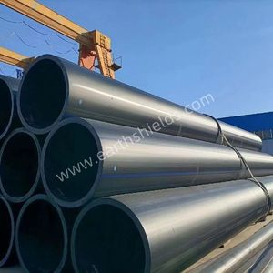 Çin fabrika yüksek yoğunluklu HDPE PE100 büyük çaplı su temini için polietilen boru - Product Image 6