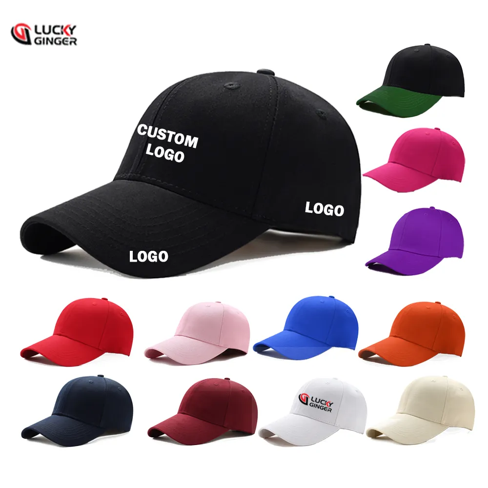 Cappelli su misura per bambini e adulti sport con ricamo 3d 6 pannelli cappellino da baseball, cappelli con toppe in pelle personalizzate logo, cap f