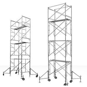 Andamio de escalera móvil de fábrica, torre de andamio móvil de 8m a la venta, andamio Modular galvanizado en caliente multidireccional - Product Image 3
