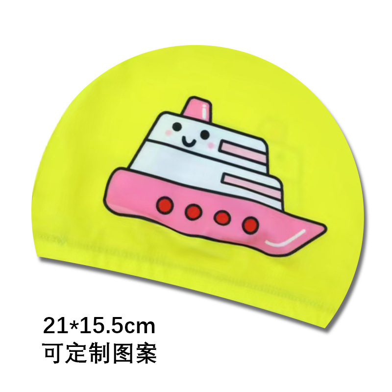 Yellow-bottomed small boat