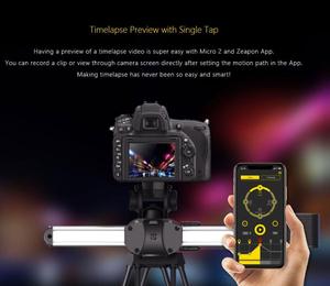 Zeapon Động Cơ Micro 2 Máy Ảnh Rail Trượt Hợp Kim Nhôm Đôi Khoảng Cách Theo Dõi <span class=keywords><strong>Slider</strong></span> Đối Với DSLR Và Không Gương Lật Máy Ảnh - Product Image 6