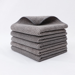 30*30cm mikrofiber ev temizlik bezi kalınlaşmış mısır çekirdekleri zemin ve çanak kullanımı için çok fonksiyonlu - Product Image 6