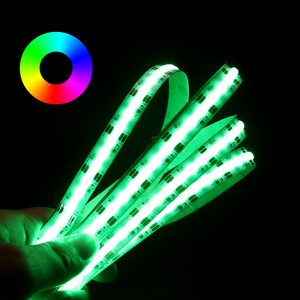 高品質スマートRGBLEDストリップライト、CobライトストリップTVバックライトマルチカラーアドレス<span class=keywords><strong>LED</strong></span>ストリップ、10mm RVB 12V 24VLEDストリップ - Product Image 1