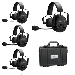 CAME TV Kuminik8 Expanded Team Communication Wireless <strong>Intercom</strong> <strong>System</strong> Microphone Headsets for Long Distance - Product Image 1