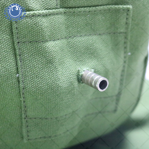 ใหม่ความปลอดภัยผ้าใบทรายHoodหน้ากากพ่นทรายหมวกสําหรับพ่นทราย - Product Image 5