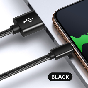 Fabrika doğrudan tedarik hızlı şarj kablosu USB-A mikro tip C ile naylon ve PVC ceket örgü koruyucu - Product Image 4