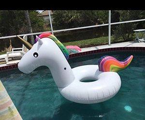 Fabrik preis von Unicorn Pool Float, aufblasbarer Einhorn Tube Float für Erwachsene Swimming Ring Pool Beach Relax