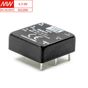 MEAN WELL SKM10E-05 10W <strong>DC</strong>-<strong>DC</strong> Converter, 5V 2A <strong>Output</strong>, 4.7-9VDC <strong>Input</strong>, High-Efficiency, Ideal for Industrial/Wireless Systems - Product Image 1