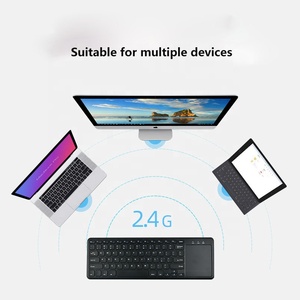 <strong>Computer</strong> Laptop 2.4G Wireless Remote Touchpad <strong>Keyboard</strong> Smart Tv <strong>Use</strong> Mini Track Pad 78keys Laptop Tablet Rechargeable <strong>Keyboards</strong>