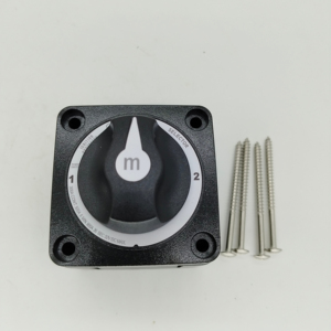 6006200 48V 300A đen đơn mạch 2 vị trí Pin ngắt kết nối chuyển đổi cho xe RV Thuyền biển - Product Image 4
