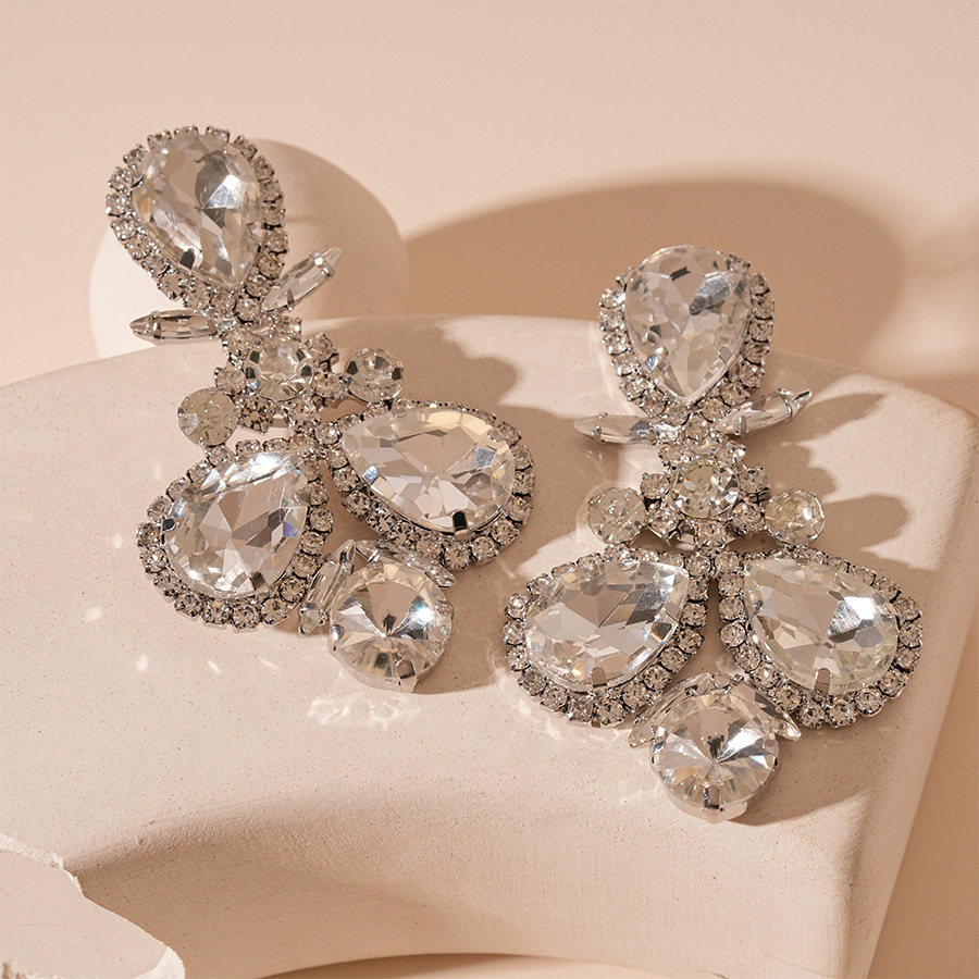 10# silver needle-silver-petals