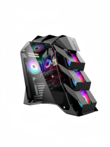 Nuevo diseño de forma especial ATX Gaming PC Case Computer CPU Server Gabinete Chasis para escritorio con panel de acero de vidrio templado - Product Image 2