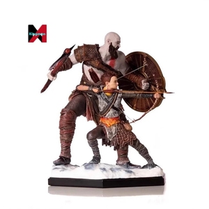 God of War Kratos and Atreus Father Son 1/10スケール像モデル箱入りコレクション可能ゲームフィギュアデスクトップデコレーション - Product Image 3