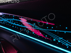For Toyota Color RGB Dynamic Interior Lights Wireless Application Control Environment Atmospheric Automotive LED Light Kit - Product Image 3