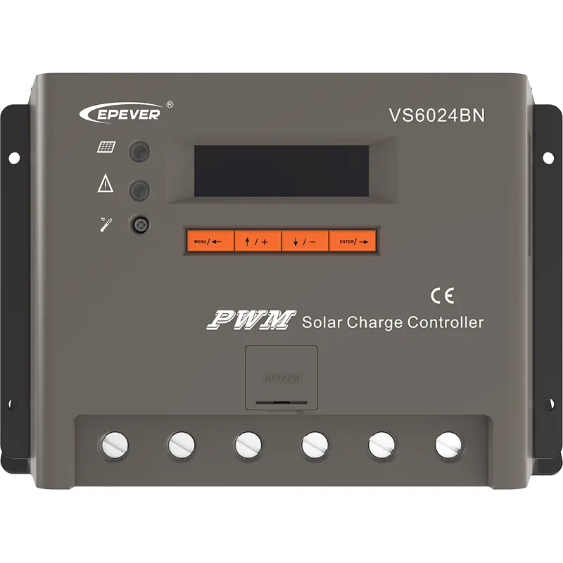EPever EPsolar PWM контроллер 60A VS6024BN контроллер солнечного заряда с матричным ЖК-дисплеем и интерфейсом связи RS485