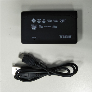 XD MMC MS CF kart okuyucu kartları için 6 in 1 Mini çok USB bellek gümüş ve siyah - Product Image 5