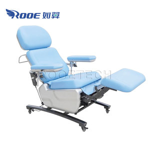 BXD104 hareketli 2 fonksiyonlar kan toplama için tıbbi uzanmış flebotomy sandalyeler - Product Image 2