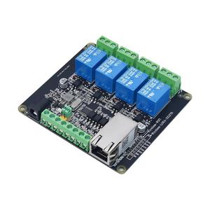 RJ45 485 RTU 4-way relay <strong>Modbus</strong> <strong>output</strong> 4-way switch <strong>input</strong> 4DI4DO Ethernet