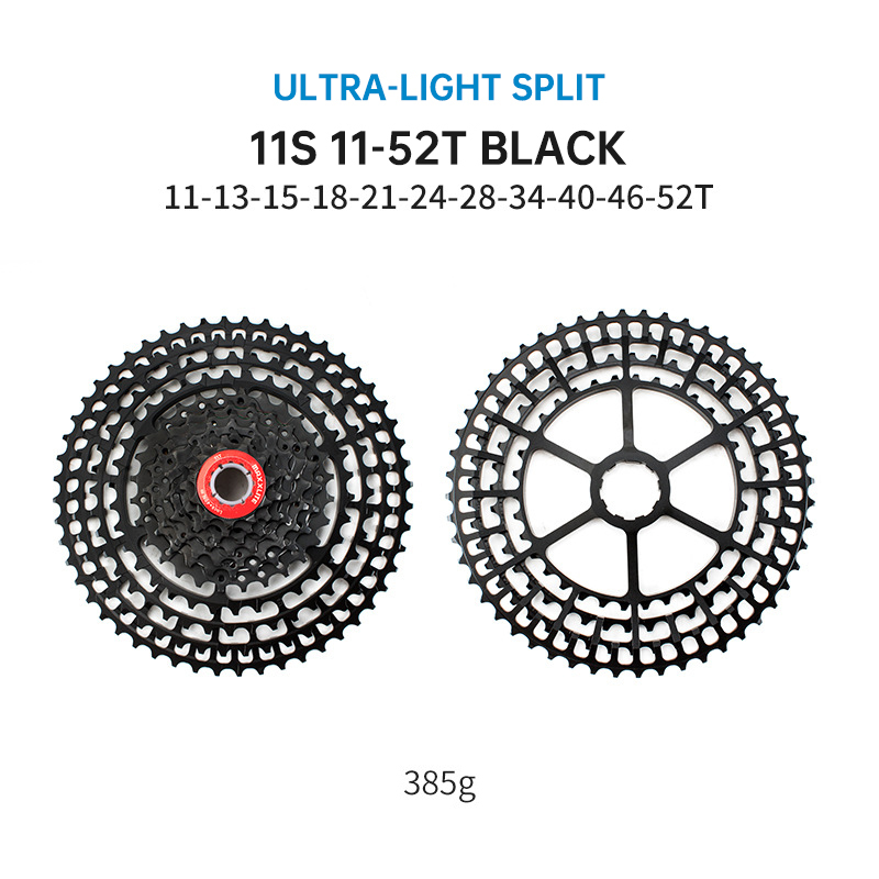 split 11s 11-52t black