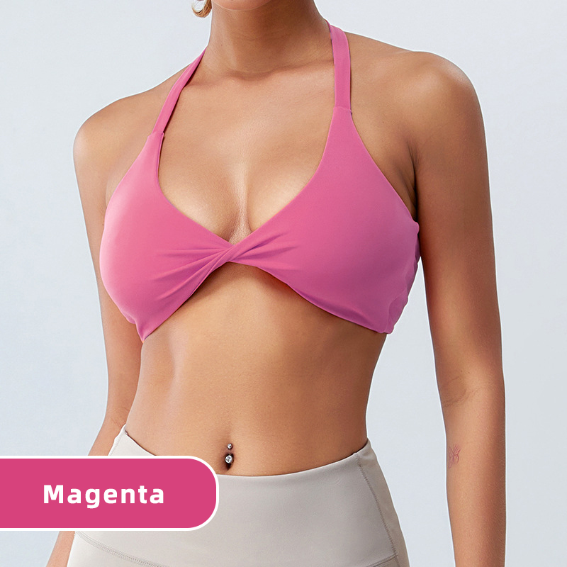 Magenta - Sports Bra