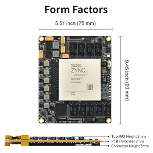 Puzhi PZ-ZU19EG-SOM scheda centrale FPGA di grado industriale Xilinx ZYNQ UltraScale MPSOC XCZU17EG XCZU19EG Kit di sviluppo FPGA - Product Image 5