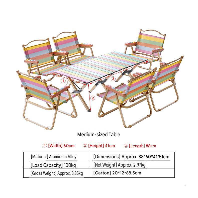 Medium Table 60 * 88cm with adjustable height of 44-55cm