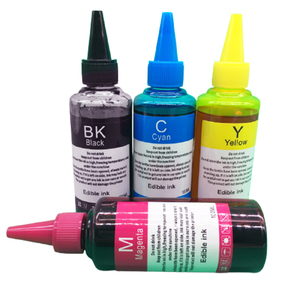 100毫升ml/瓶4色Ix6840笔芯可食性油墨佳能打印机 - Product Image 1