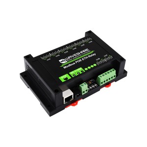 8-Kanal-Ethernet-Relaismodul, Modbus RTU/Modbus-TCP-Protokoll, PoE-Port-Kommunikation mit Isolation und Schutzsc haltungen