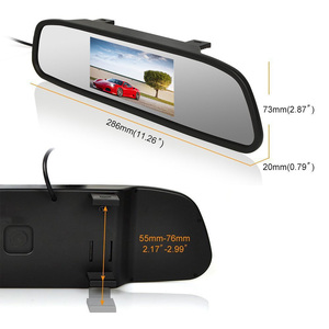 <strong>LCD</strong> <strong>Display</strong> Color Car Monitor Car Backup Reversing Camera Central Control Rearview Mirror Car <strong>Reverse</strong> Camera - Product Image 3