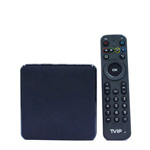 TVIP ile 705 1g 8g 4K çift wifi set top box IPTV 4K HEVC HD Android 11 iptv tv kutusu - Product Image 4