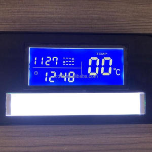Benutzer definierte 7-Segment-TN-LCD-Anzeige für Uhren-und Uhren rechner zähler