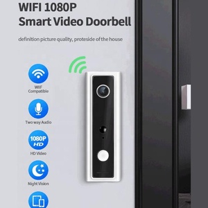 HD 1080p ön kapı zili L1 kamera yüz tanıma İnsan hareket izleme ses algılama fonksiyonları casus güvenlik kamerası - Product Image 2