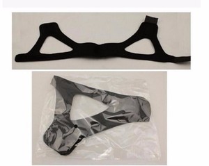 Sangle de protection anti-ronflement réglable en forme de triangle repose-menton à mâchoire fixe masque à pression faciale en V soutien du visage sangles de ronflement respirantes - Product Image 4