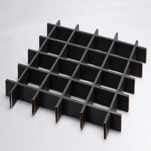 Aluminum Suspended Open Cell <strong>Grid</strong> <strong>Ceiling</strong> Interior Decoration Grille <strong>Ceiling</strong>