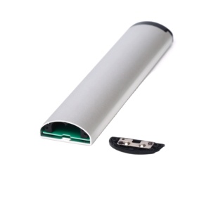 Aluminium-Infrarot-Fernbedienung TV IR/433MHz/2,4G für Audio/Lautsprecher Metall-IR-Fernbedienung mit Silikon tasten - Product Image 1