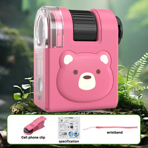 便携式80X迷你显微镜手持儿童教育科学实验塑料玩具 - Product Image 5
