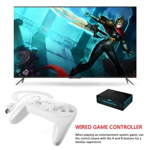 Nintendo Wii için kontrol/U WiiU 2 denetleyici uzaktan aksesuarları Gamepad oyun kiti oyun Mando komut oyunu Pad Joystick kablolu - Product Image 2