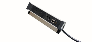 Clamp on Desk Removable Desktop <strong>Mount</strong> Multi-Outlets <strong>UK</strong> Power Socket with USB/Table Clamp <strong>Mount</strong> Power Outlet with RJ45 - Product Image 4