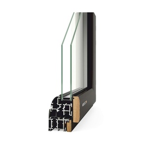 Hot Sale Architectural <strong>Window</strong> Designs Weather-Resistant <strong>Windows</strong> Aluminum and Wood With Thermal Cut <strong>Windows</strong> - Product Image 2