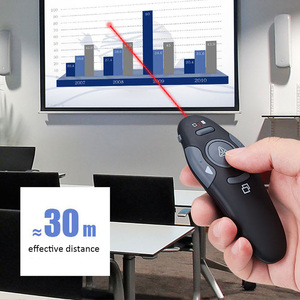 Rf 2.4ghz Usb presentazione Wireless Powerpoint Clicker Display Laser rosso puntatore PPT telecomando penna - Product Image 2