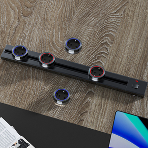 Flexible Power Rail <strong>System</strong> with LED Light Smart Office Desktop Wall Mounted&amp;<strong>Embedded</strong> Power Track Socket - Product Image 3