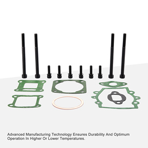 Goofit 40mm xi lanh xe máy Top End Gasket kit thay thế cho 2 đột quỵ 49cc <span class=keywords><strong>50cc</strong></span> YAMAHA y-zinger JOG ATV Scooter Dirt Bike - Product Image 2