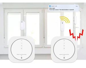 Kit de alarma de seguridad para el hogar inteligente GSM WiFi teclado PIR Sensor de movimiento 433MHz frecuencia inalámbrica sistema de seguridad para el hogar batería - Product Image 5