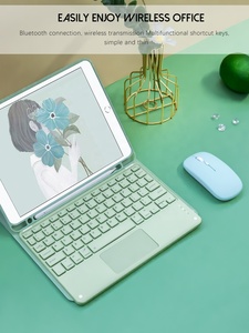 Teclado y ratón para iPad, Combo de Teclado inalámbrico con Bluetooth, para iPad, Xiaomi, Samsung, Huawei, Tablet, Android, IOS y Windows - Product Image 6